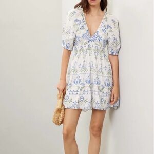 Saylor Puff Sleeve Mini Dress
